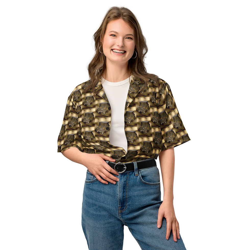 Thumbnail: Unisex button shirt