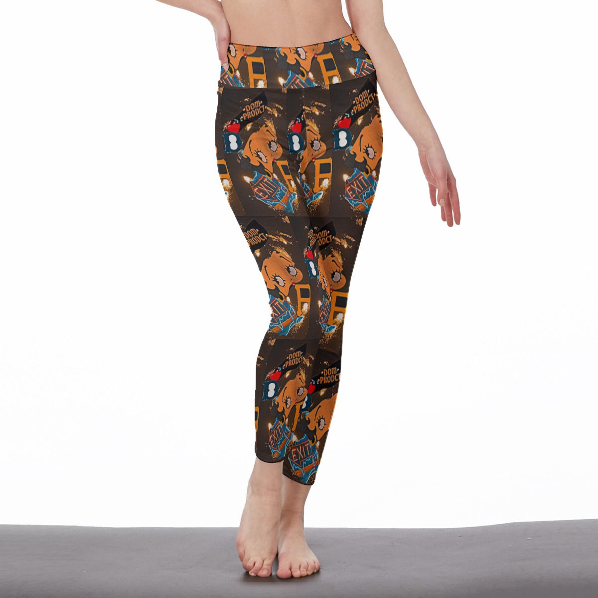 GG Women's High Waist Leggings | Side Stitch Closure
