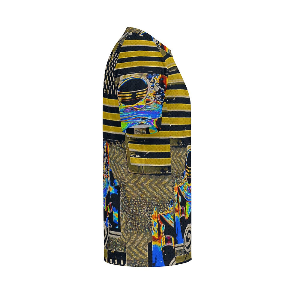 Thumbnail: All-Over Print Unisex Jacquard Mesh Sports Jersey