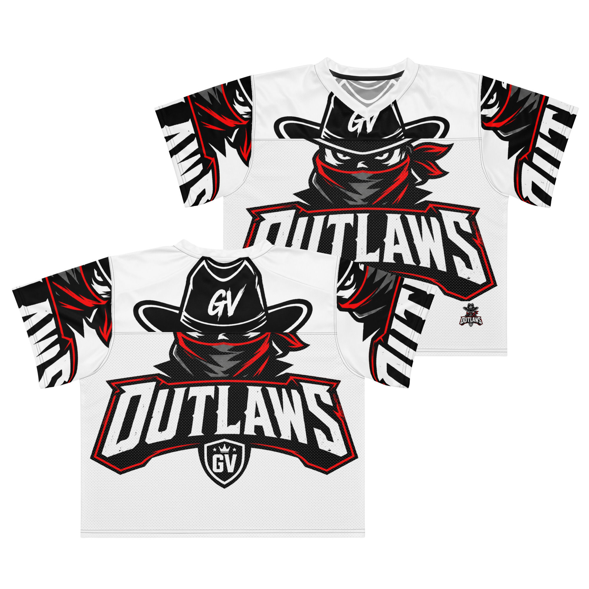 Boxy football jersey