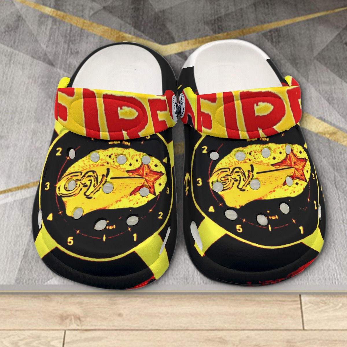 Firefighter Kid's Classic Clogs gv