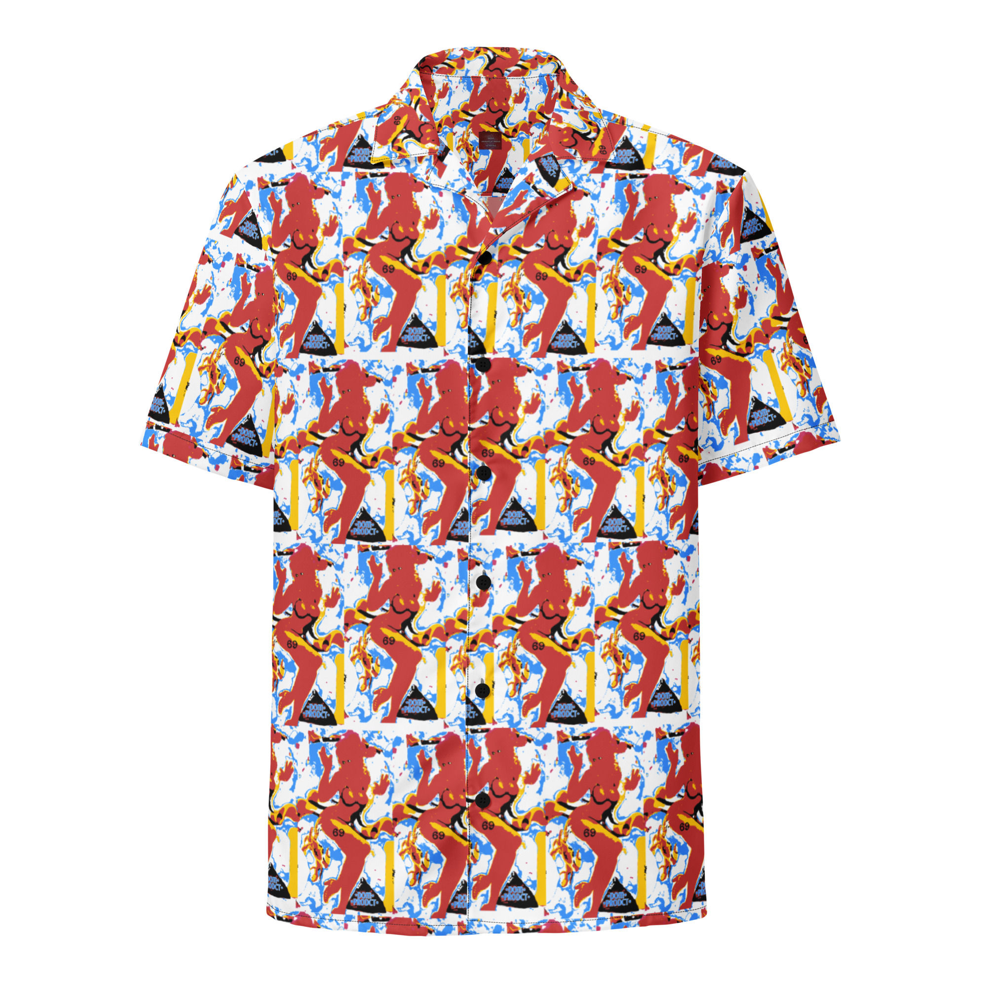 Pilates Unisex button shirt