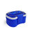 Thumbnail: Two-Tier Bento Box with Artistic Blue Design