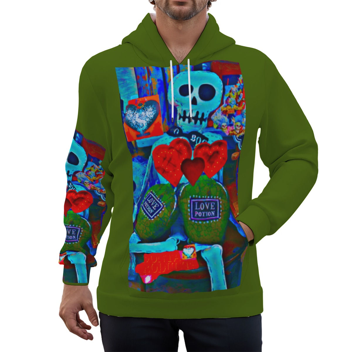 Luv Potion -Eco-friendly Unisex Pullover Hoodie