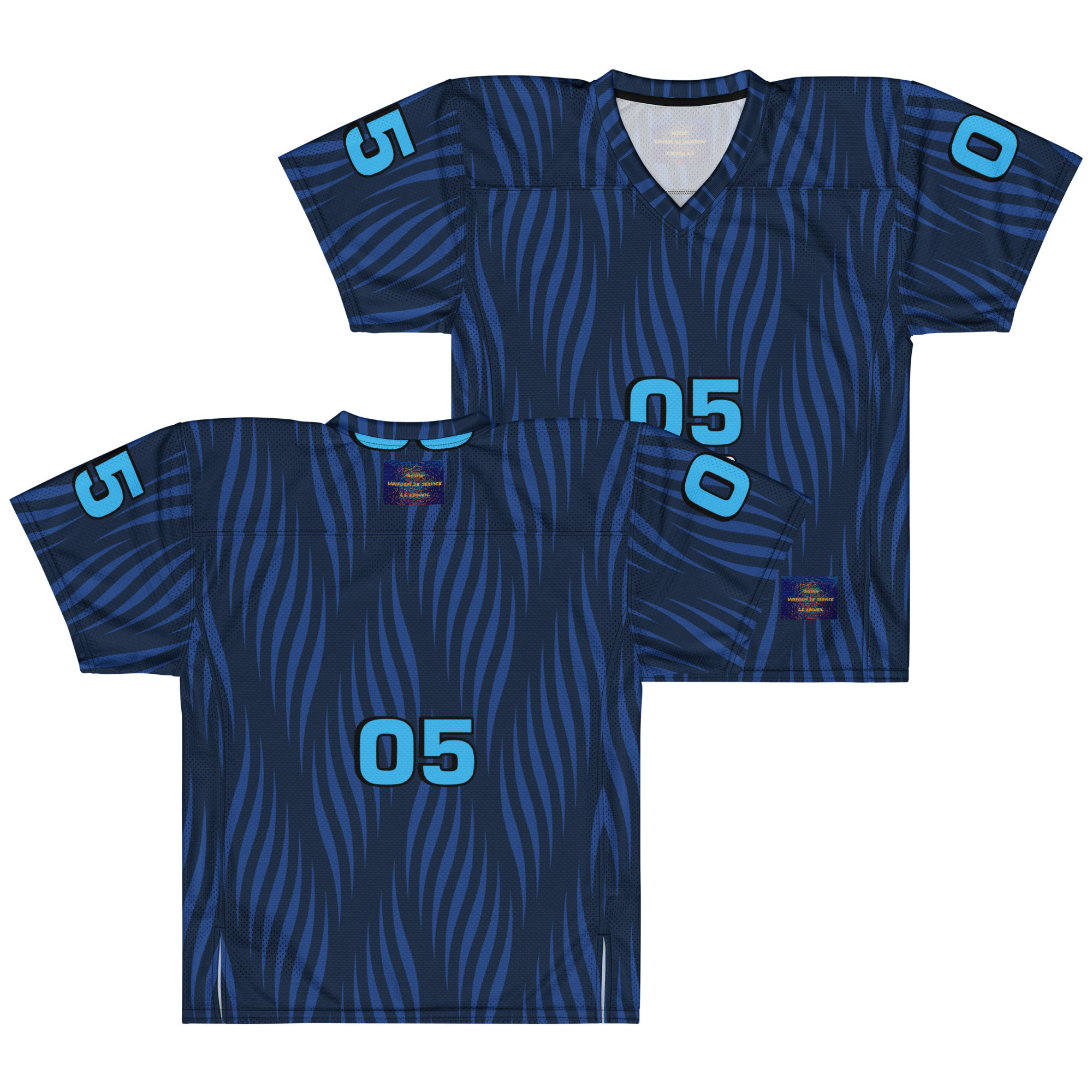 American football jersey