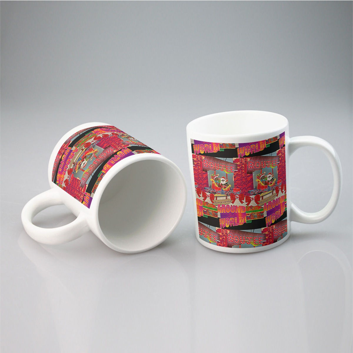 Around coffee cup