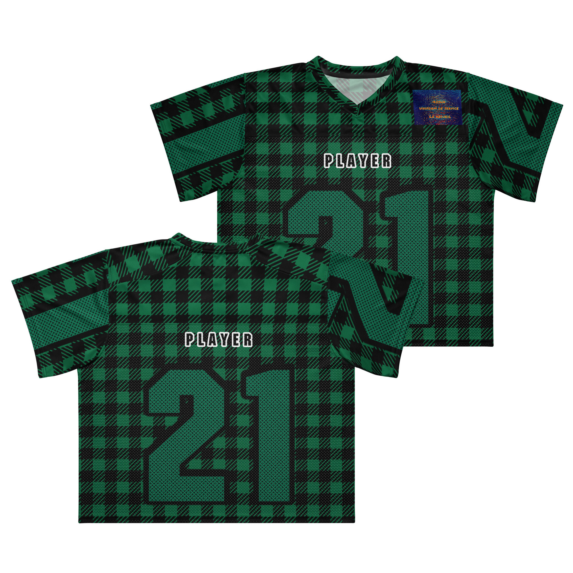 Boxy football jersey
