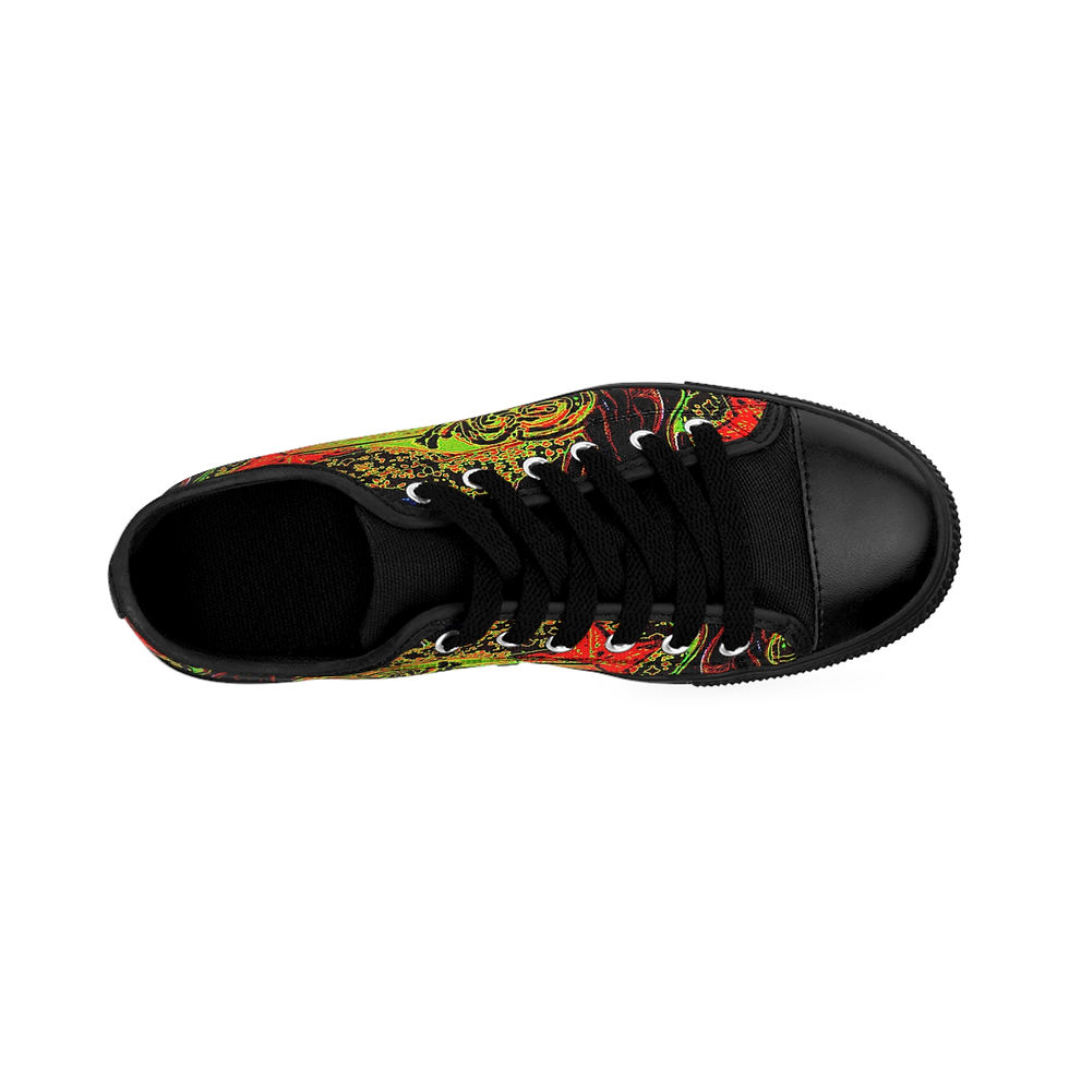 Thumbnail: Rasta Tribal Wave Men's Sneakers