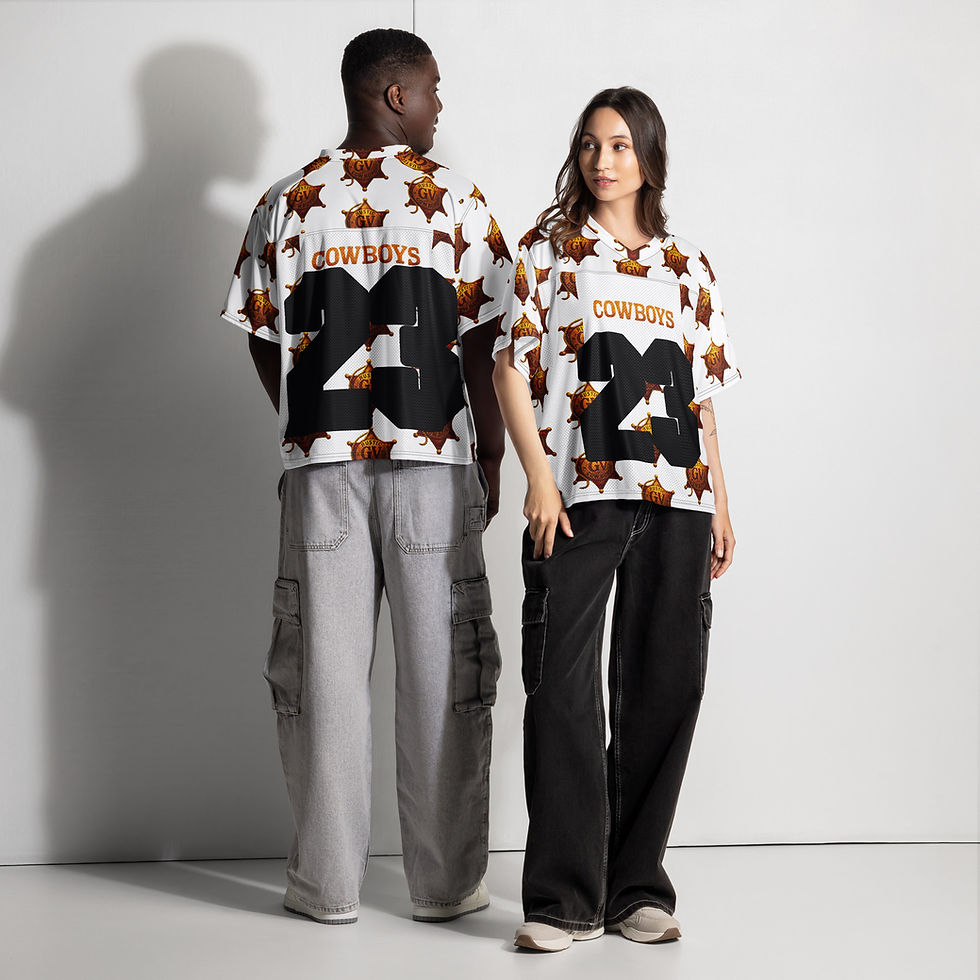 Boxy football jersey