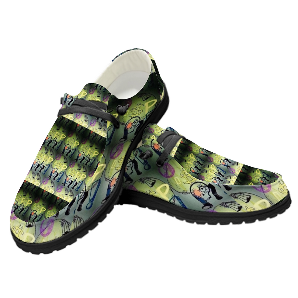 Thumbnail: DmoneybagP  Unisex Lightweight Casual Canvas Sneakers 