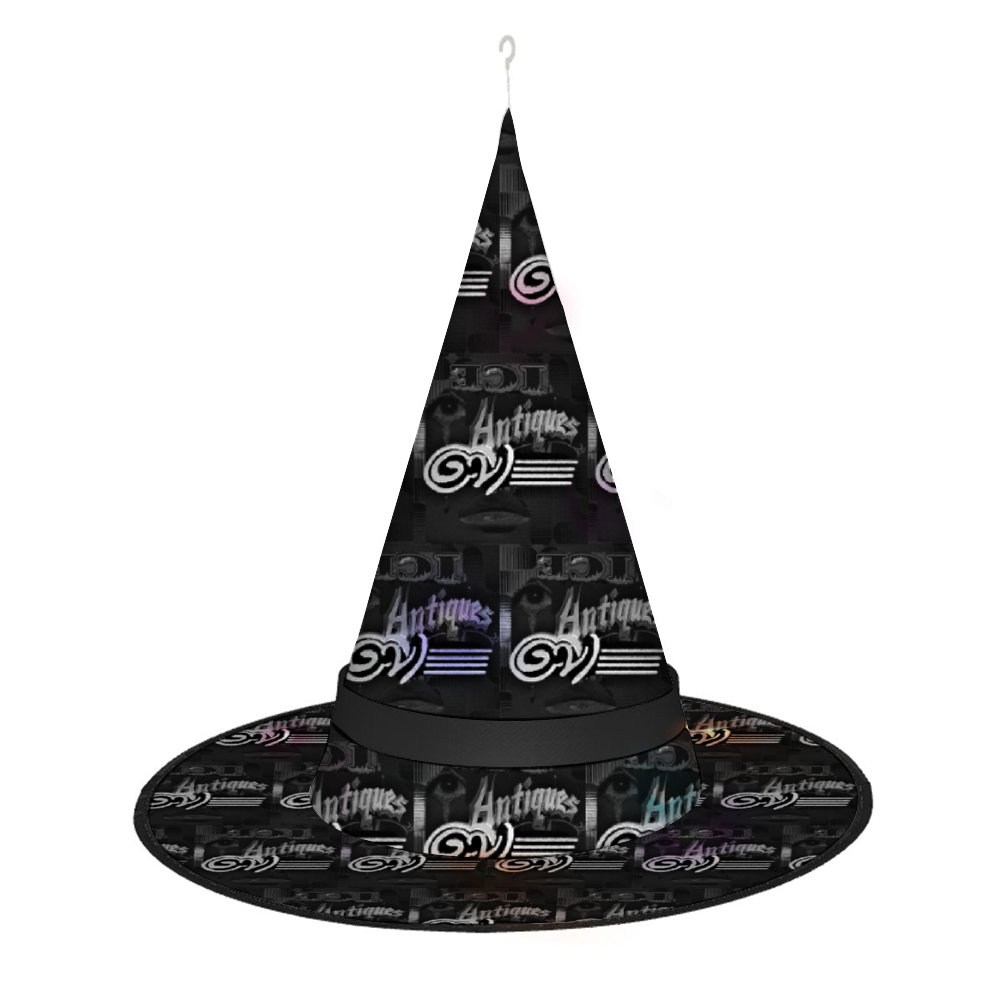 GV vintage Halloween Witch Hat with Lights for Cosplay Party Personalized Hat