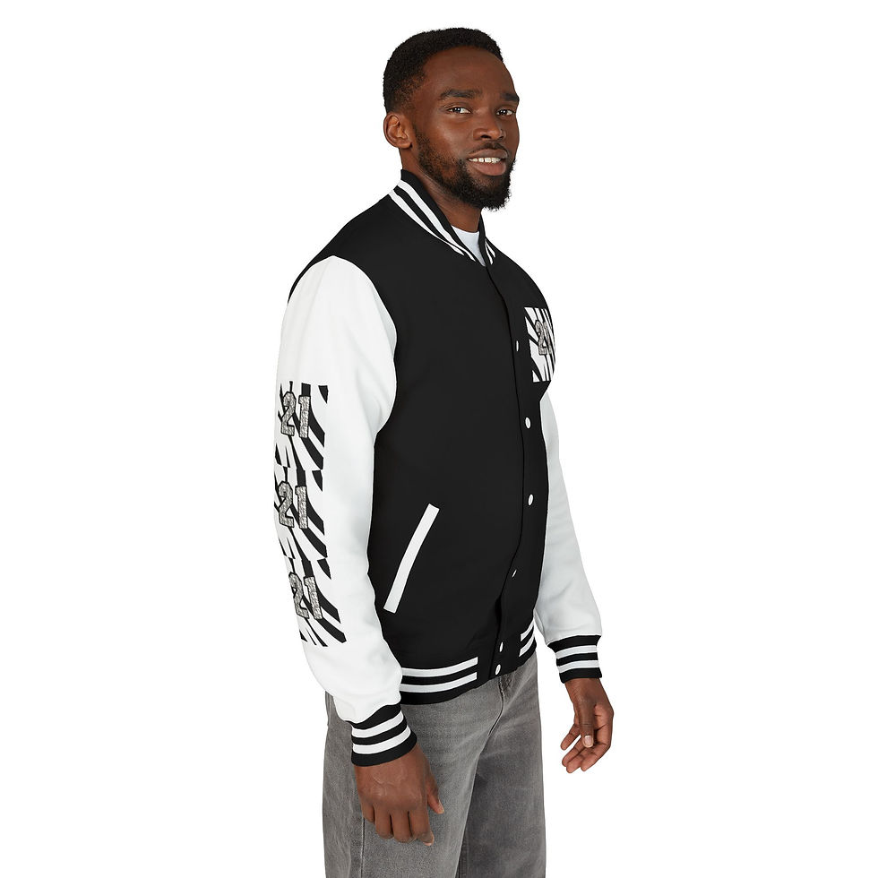 Thumbnail: Zebra Print Unisex Letterman Jacket - Trendy Oversized Style for Fashion Lovers