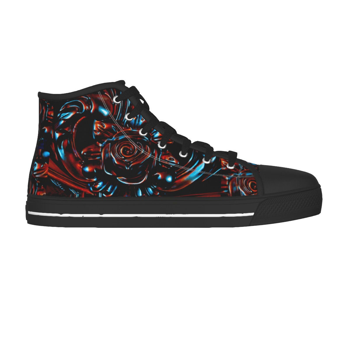 GLD Rose Men's Black Suit Canvas Shoes
