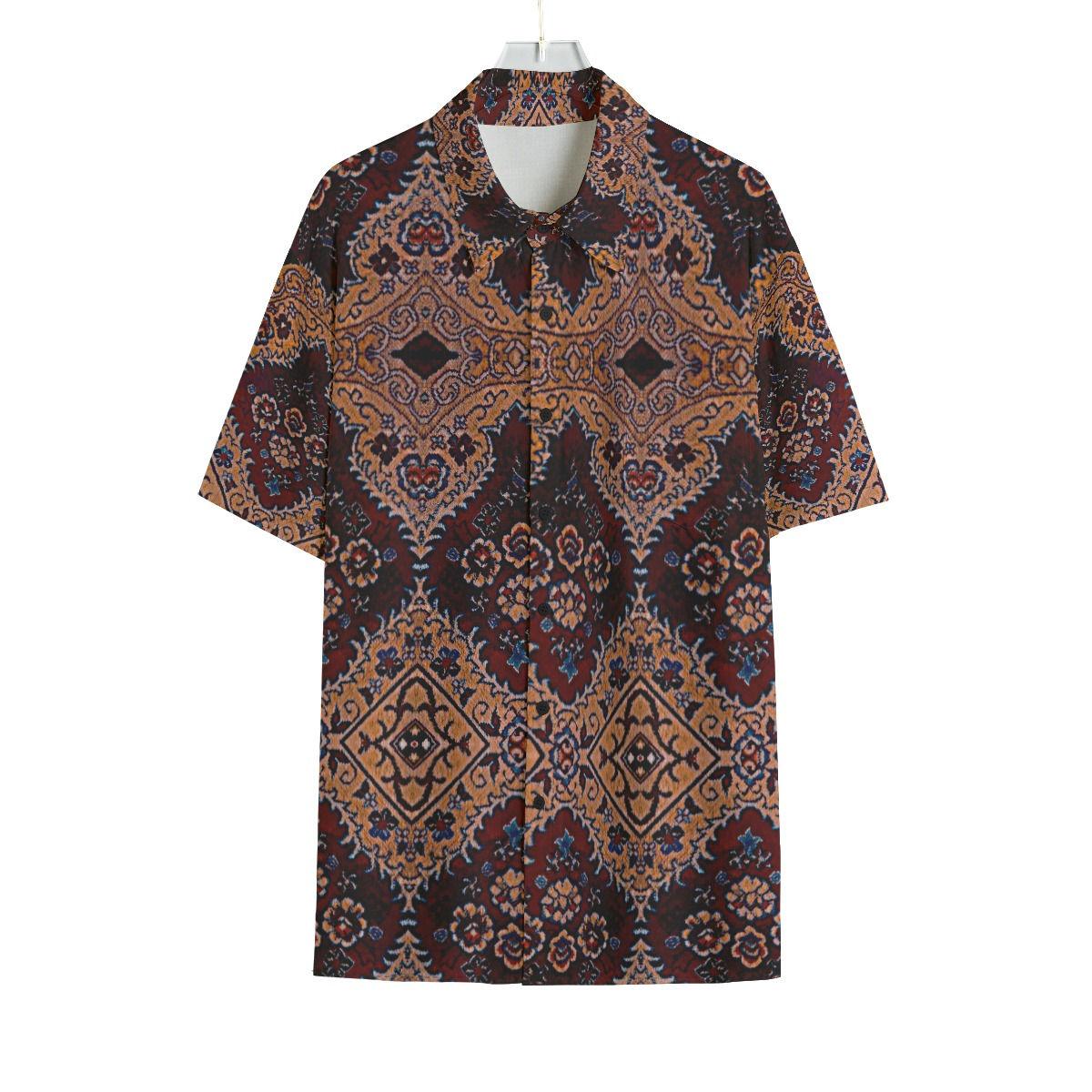 Autumn Men's Shirt With Pocket | Rayon