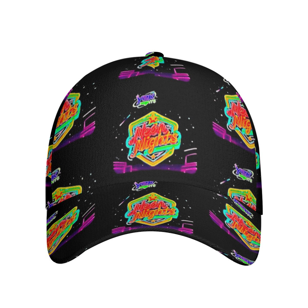 All-Over Print Peaked Cap