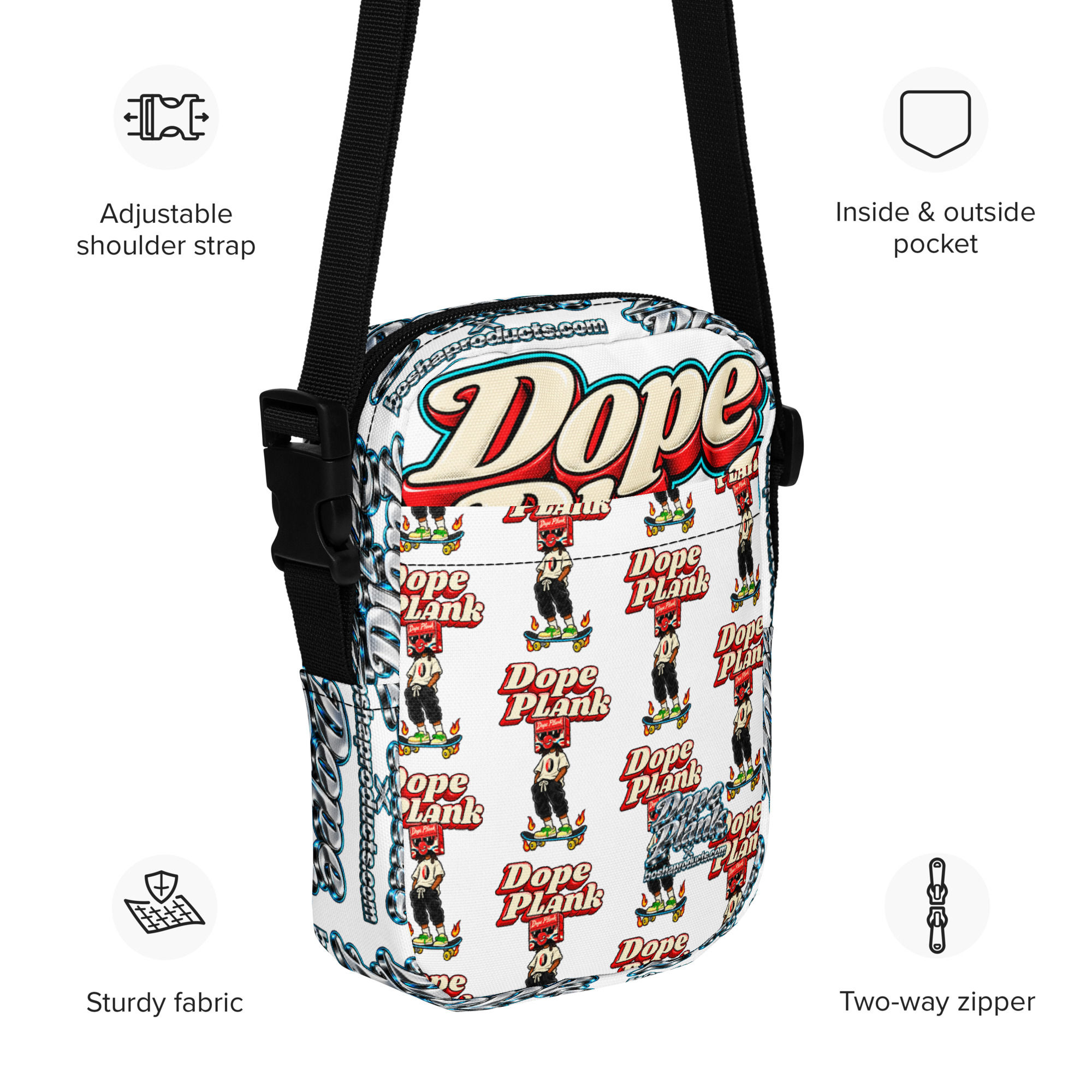 Utility crossbody bag