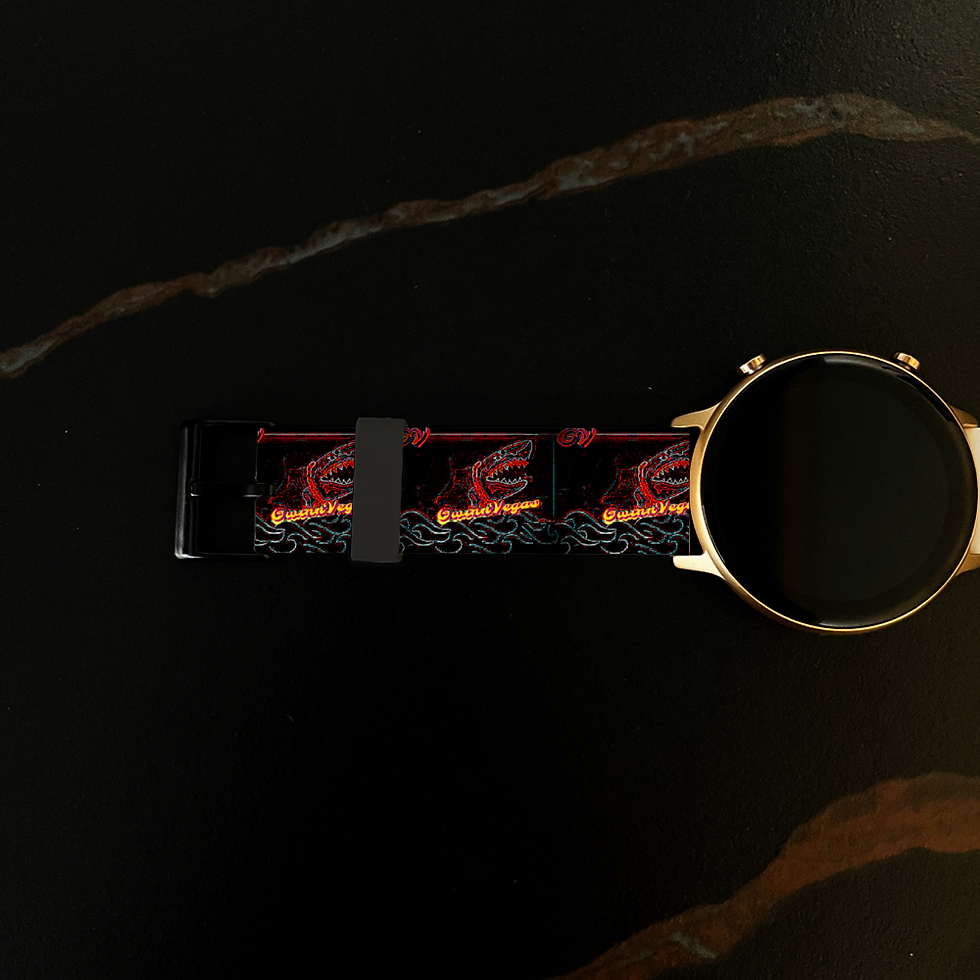 Thumbnail: Shark bait -Bluetooth Smartwatch with Blood Pressure & Heart Rate Monitoring