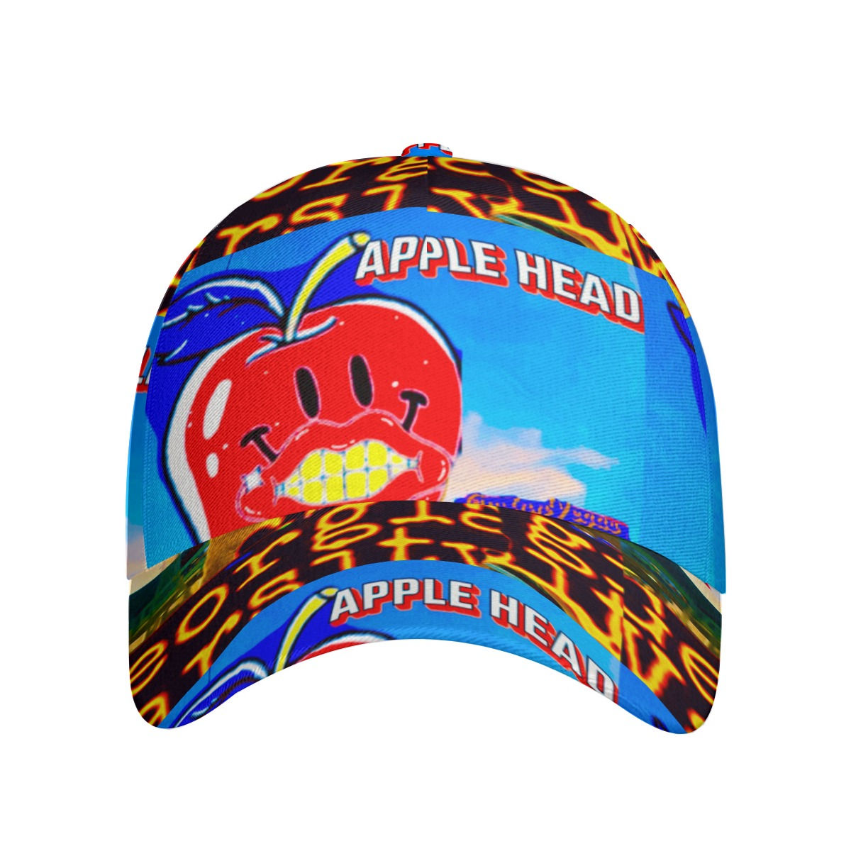 Apple Head Peaked Cap