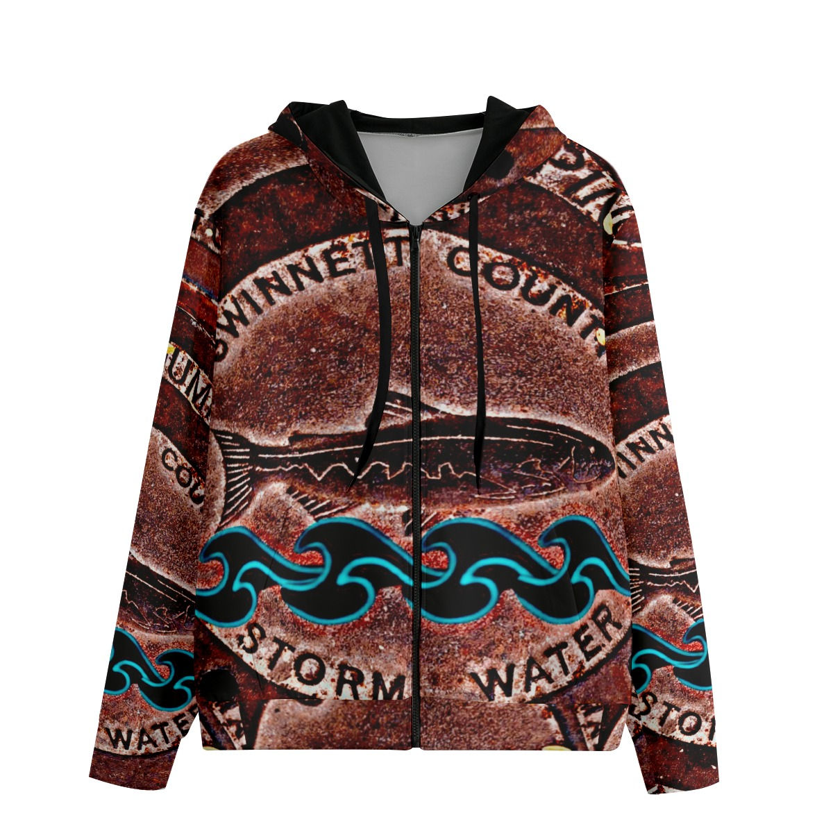G-COUNTY Unisex Pullover Hoodie With Zipper Closure | 310GSM Cotton