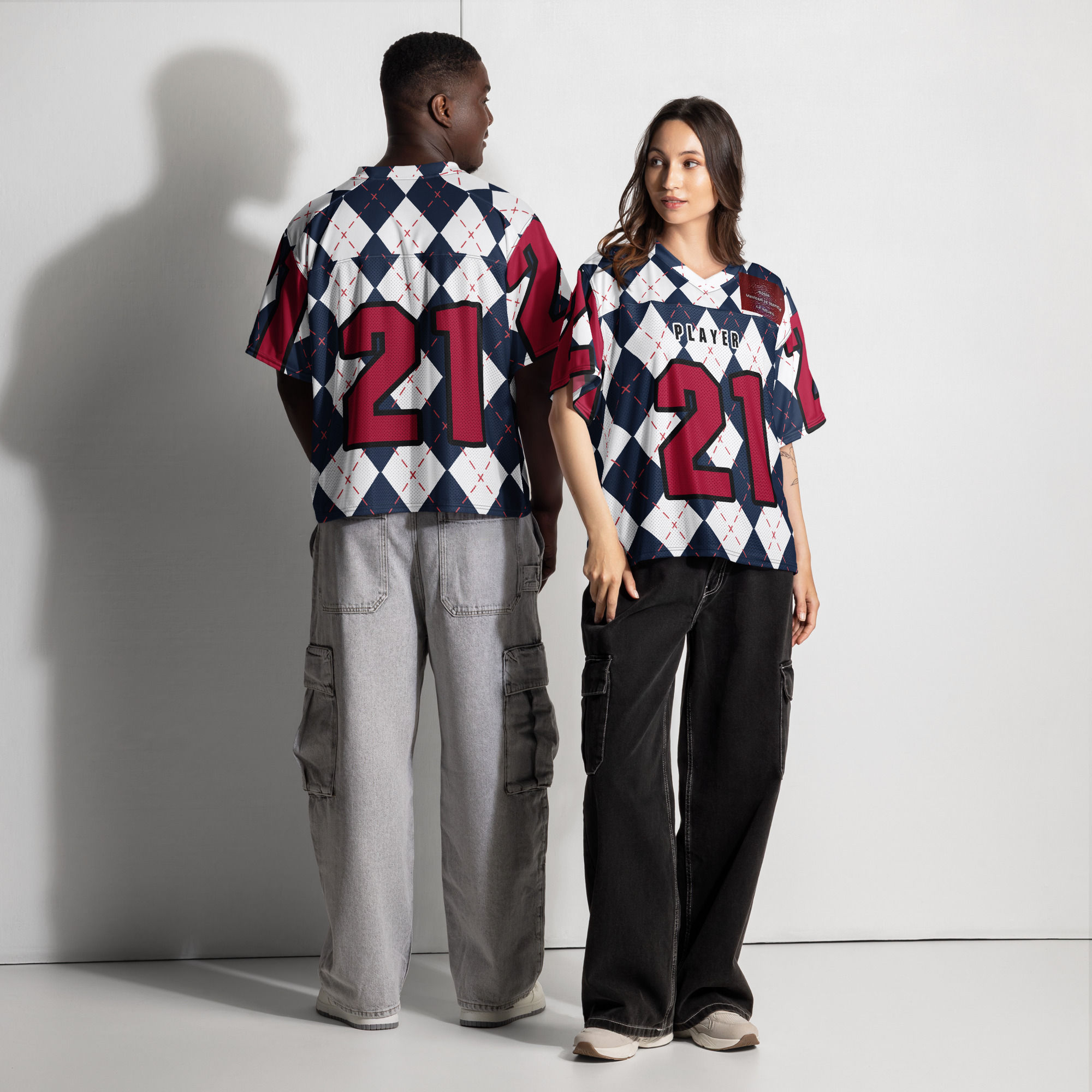 Boxy football jersey