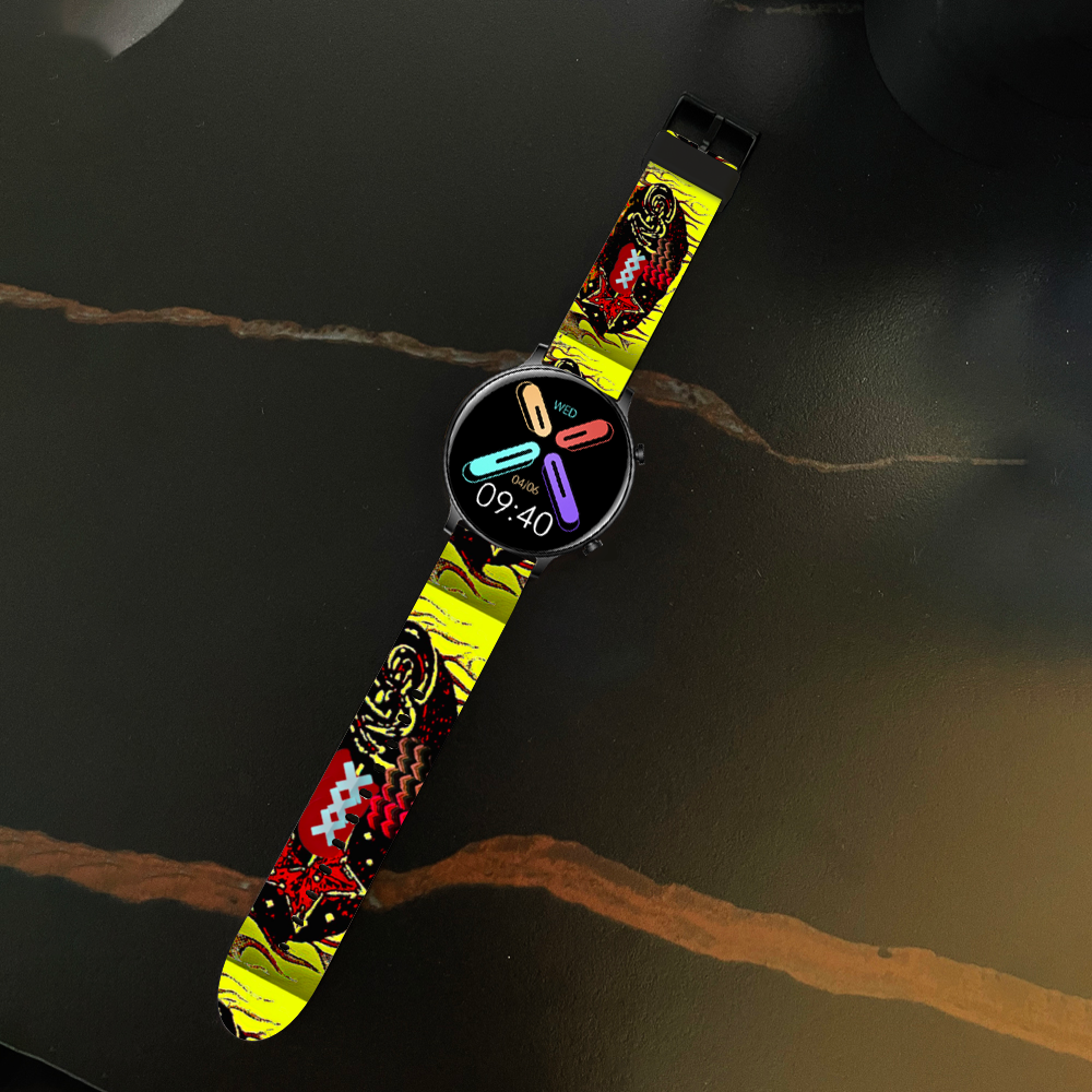 Bluetooth Smartwatch with Blood Pressure & Heart Rate Monitoring