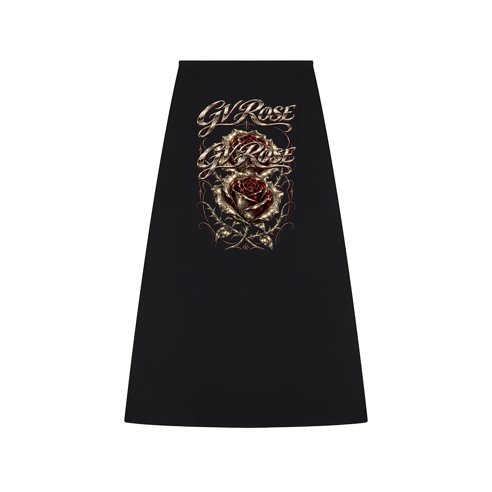 Thumbnail: Women's Solid Color Knit Maxi Skirt