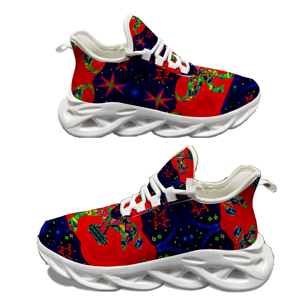 (White) Custom Unisex Max Soul Shoes Breathable Sneakers Running Shoes