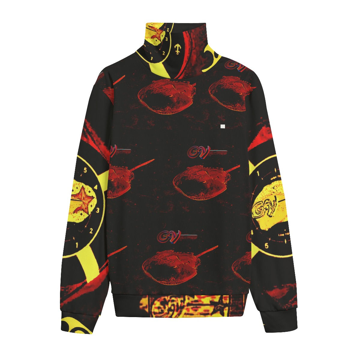Firefight GV - Unisex Turtleneck Knitted Fleece Sweater