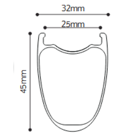 Miniature : jante roue artisanale carbone