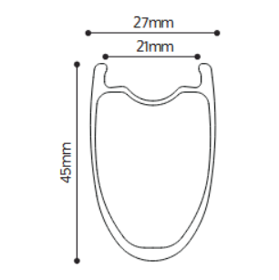 Miniature : jante roue artisanale carbone