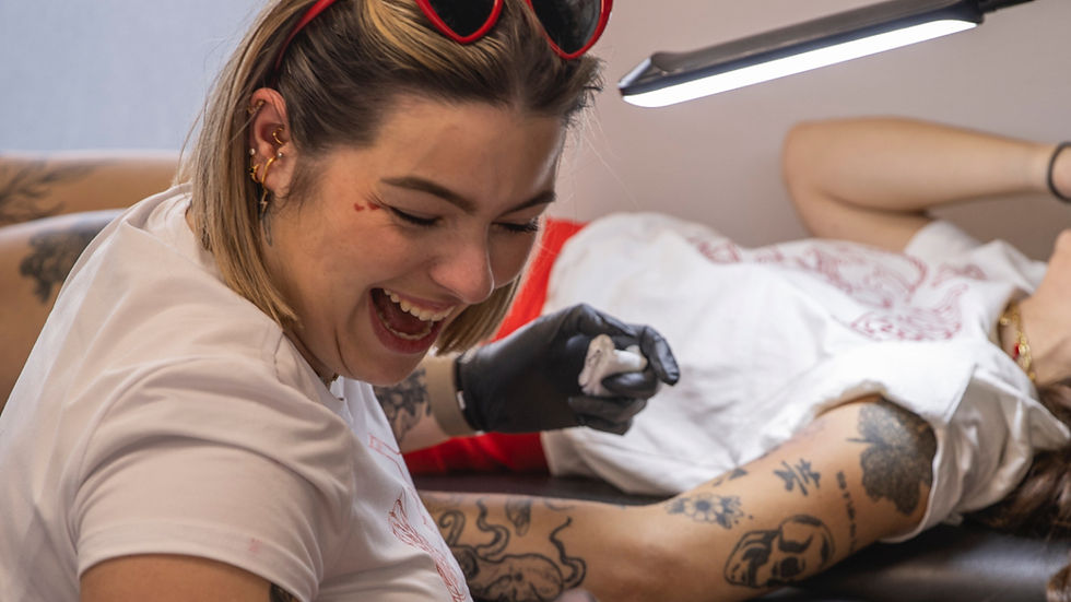 Permanence tatouage - Camille