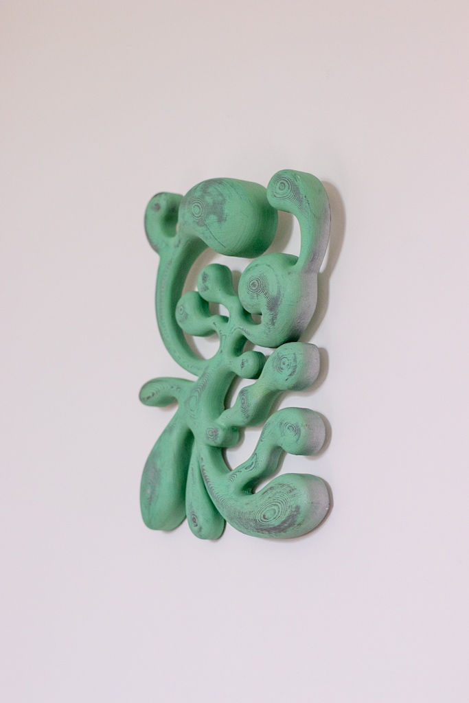 Miniatura: Escultura 3D Rococó | Única - Pátina
