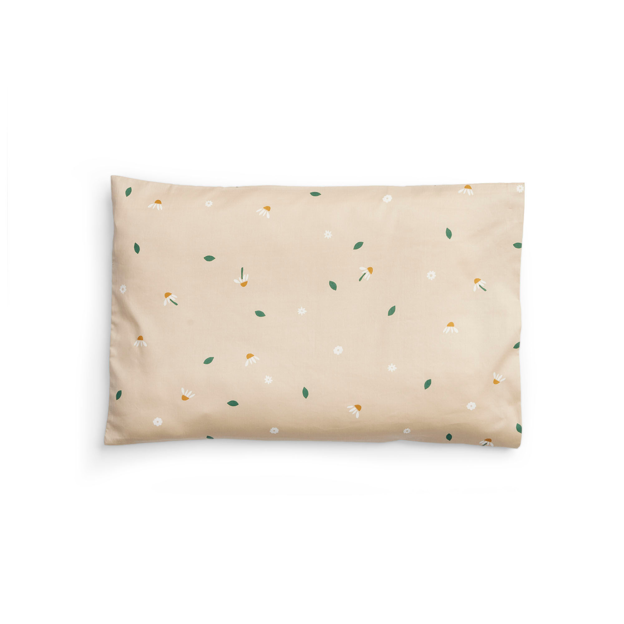 Organic Toddler Pillow And Case Daisy Sprinkle