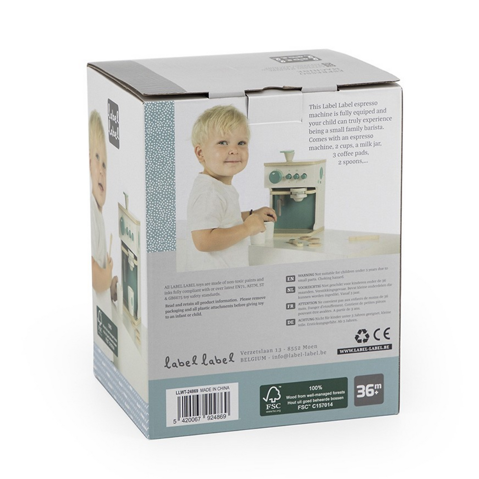 Thumbnail: Label Label Espresso Machine