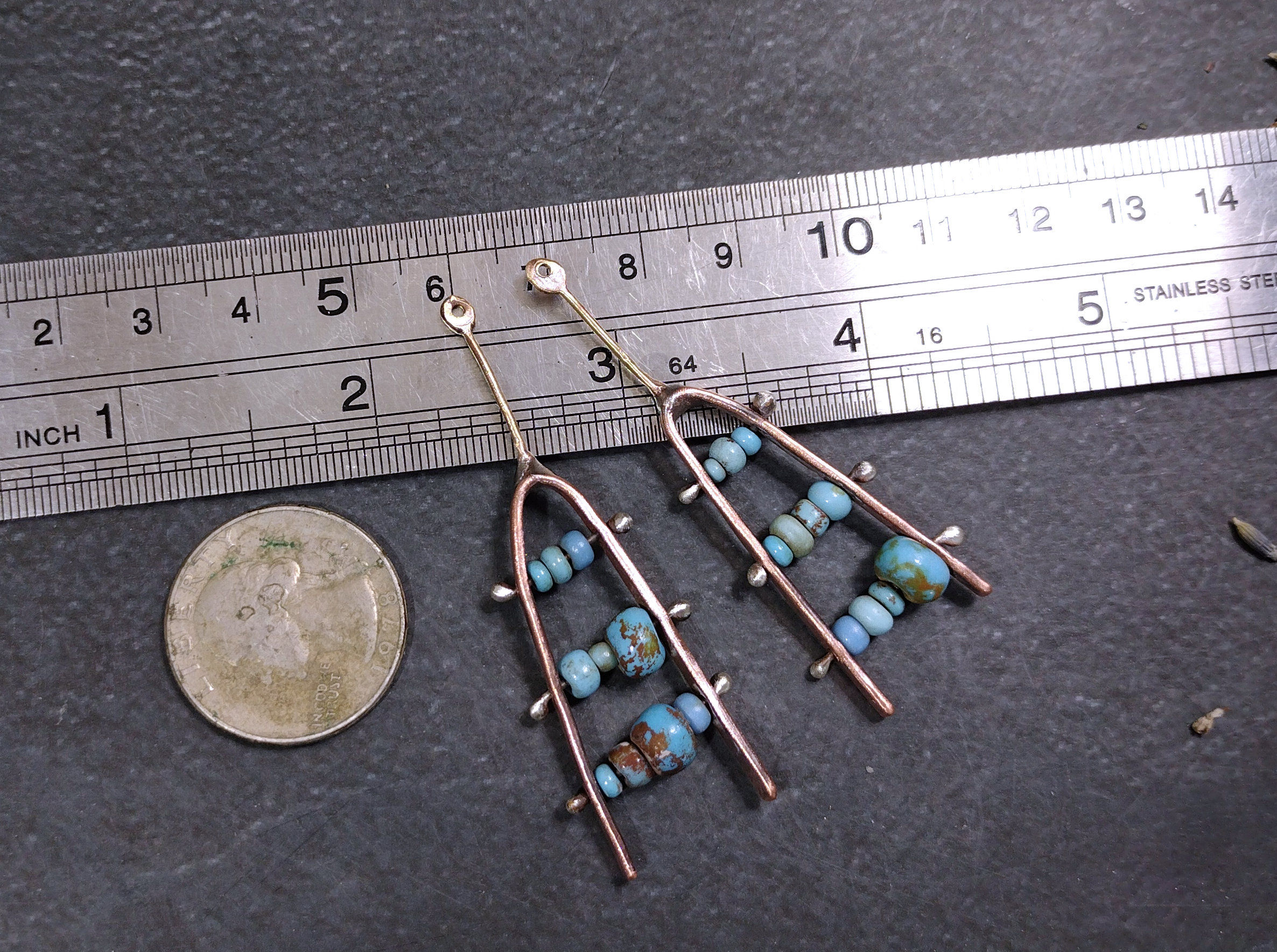 Destash- copper set "twins"