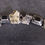 Thumbnail: Exploration. Assemblage sterling bracelet