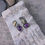 Thumbnail: Zeal- Sterling, 14k gold, amethyst post earrings