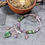 Thumbnail: Eternal Window. Sterling, Fluorite, Prehnite, amethyst, OOAK