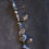 Thumbnail: Expression. Sterling, kyanite, Moroccan bead bracelet