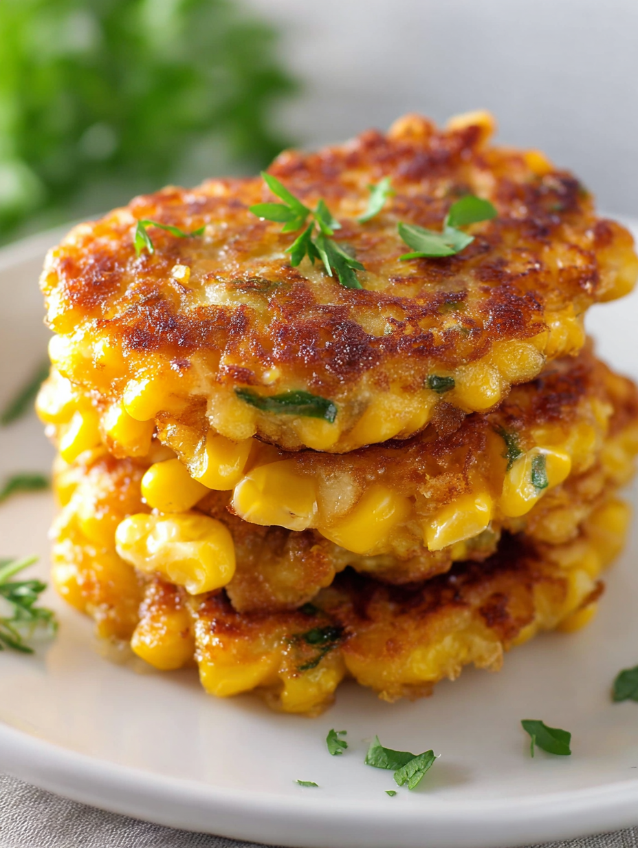 Crispy Cheddar Corn And Potato Fritters – Golden Skillet-Fried Patties Packed With Sweet Corn, Creamy Potato, And Melted Sharp Cheddar