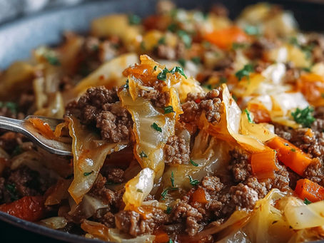Ground Beef & Cabbage: A Simple, Flavorful Skillet Dinner That’s Budget-Friendly and Comforting