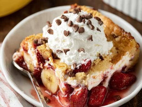 Banana Split Dump Cake: Gooey, Chocolatey, and Fruity Like the Classic Sundae
