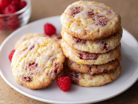 Raspberry Lemon Cookies: Bright, Buttery Cookies With a Jammy Swirl of Raspberries