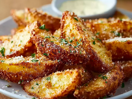 Crispy Parmesan Potato Wedges (Golden, Cheesy, and Perfectly Seasoned for the Ultimate Side Dish or Snack)