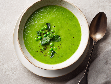 Green Pea and Mint Soup That’s Fresh, Elegant, and the Most Underrated Way to Eat Peas Cold