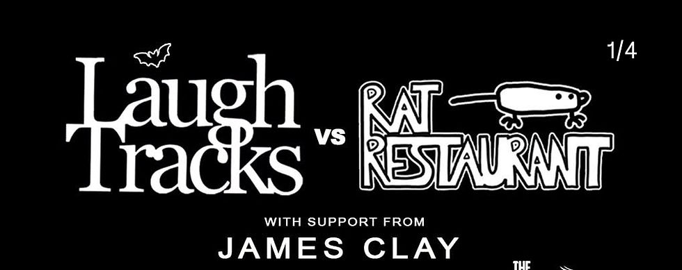 Live Friday | Laugh Tracks vs Rat Restaurant