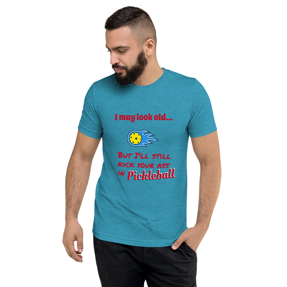 थंबनेल: 'I may look old' Men's Pickleball T-shirt