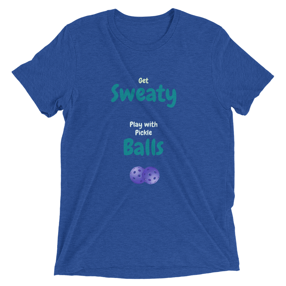 Thumbnail: 'Sweaty Balls' Men's Pickleball T-shirt