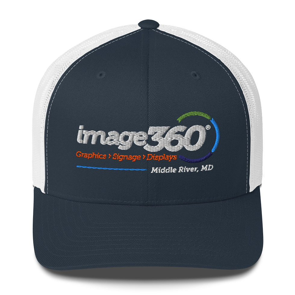 Thumbnail: Image360 White Logo Trucker Cap