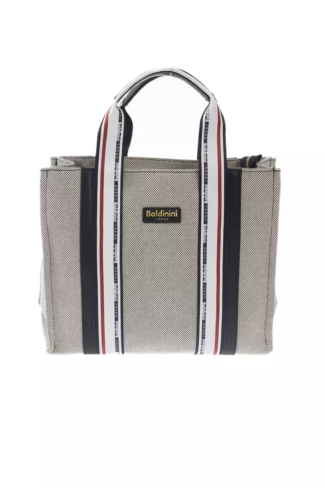 Baldinini Trend Black Polyethylene Crossbody Bag MODEFACE